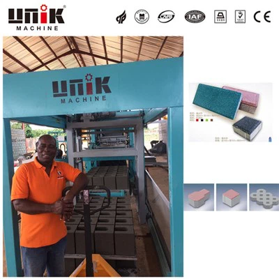 Macchina per blocchi di calcestruzzo in Nigeria